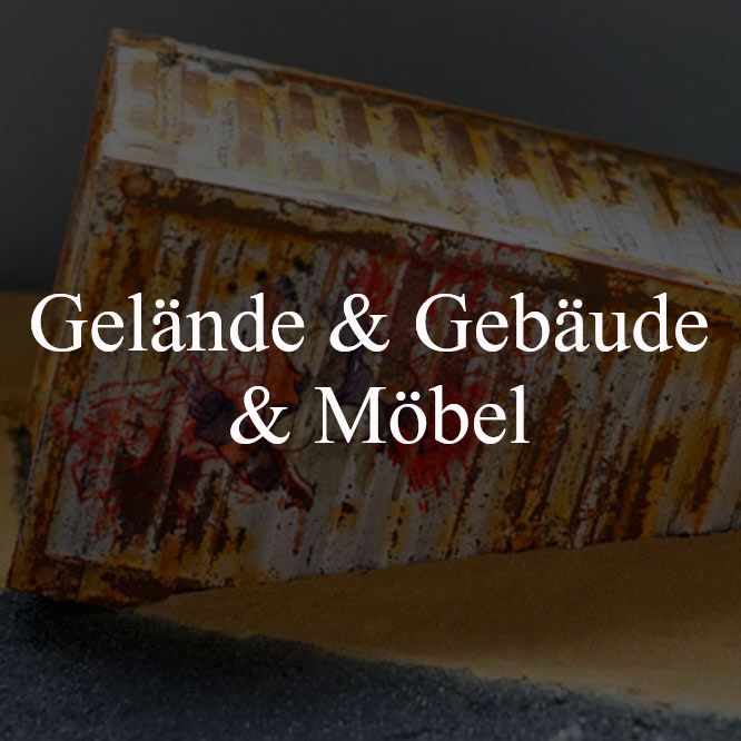Gelände und Gebäude und Möbel
