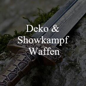 Damast Vikinger Dekoschwert