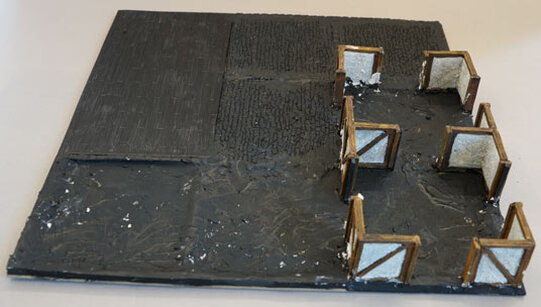 Tabletop Bodenplatte